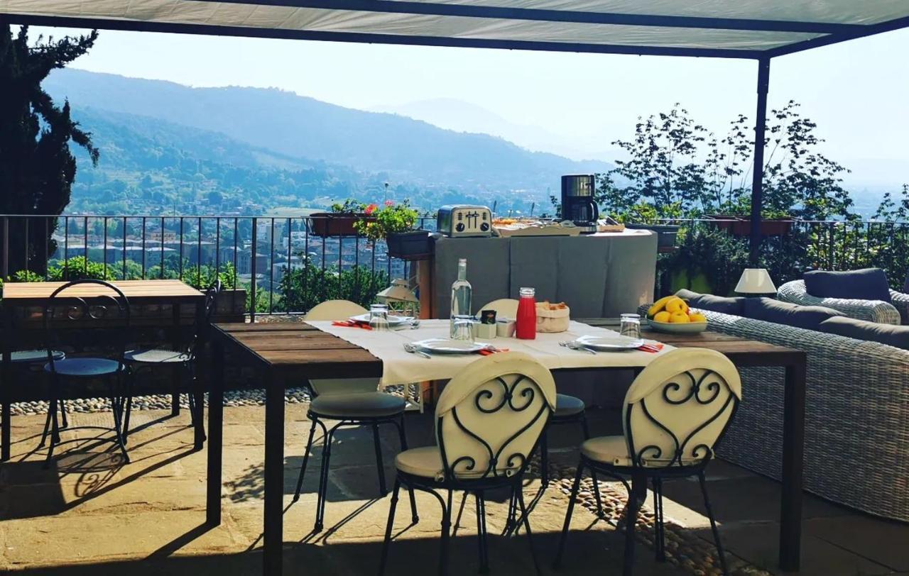 B&B Dimora Delle Donnole Bergamo Alta Bagian luar foto