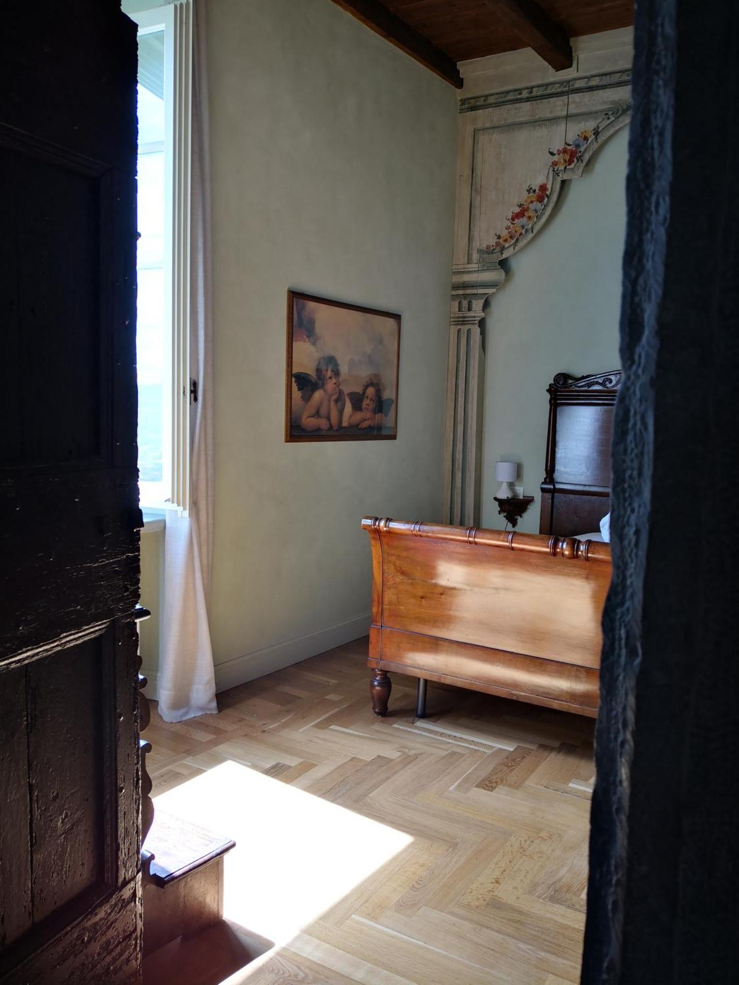 B&B Dimora Delle Donnole Bergamo Alta Bagian luar foto